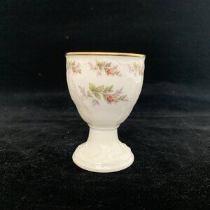 Rosenthal China Sanssouci Footed Porcelain Egg Cup Gold Trim Vintage Germany